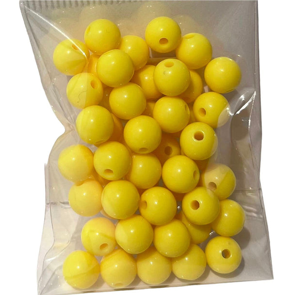 TAKUMI® Acrylic Beads Light Yellow