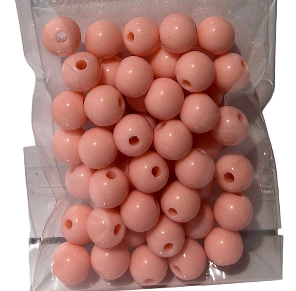 TAKUMI® Acrylic Beads Beige Pink